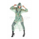KLEMARO PVC Plastik - Mantel Regenmantel RA79ms GRT2 M Medizingrün halbtransparent - Auf Lager
