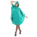 KLEMARO PVC Plastik - Poncho Schlupf-Regenponcho CA07 LADIES SHORT PONCHO 