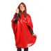 KLEMARO PVC Plastik - Poncho Schlupf-Regenponcho CA07 LADIES SHORT PONCHO 