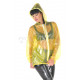 KLEMARO PVC Plastik - Jacke Regenjacke 70er-Style JA08 JELLY COAT 