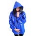 KLEMARO PVC Plastik - Jacke Regenjacke 70er-Style Damen JA17 JELLY COAT 