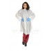 KLEMARO PVC Plastik - Medizinischer Kittel UN36 COVID NURSES GOWN