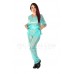 KLEMARO PVC Plastik - Pflege-Kasack mit Hose UN37 SCRUBS