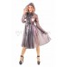 KLEMARO PVC Plastik - Damen - Mantel Regenmantel Plastikregenmantel RA69 ROMANTICA RAINCOAT