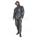 KLEMARO PVC Plastik - Overall Regenoverall Jumpsuit Herren SU09 SUIT MALE ONE PIECE