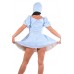 KLEMARO PVC Plastik - Bo Peep-Kleid Sissy-Kostüm UN19 BO PEEP DRESS