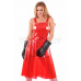 KLEMARO PVC Plastik - Rock-Style Kittel-Schürze lang UN31 LONG KINKSTER APRON 